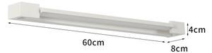BRILAGI - LED Външно стенно осветително тяло AQUA LINE LED/18W/230V 60 cm IP44 бяло