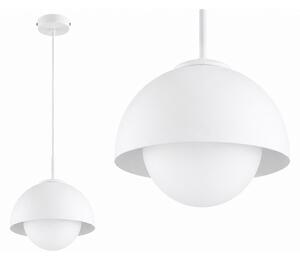 BRILAGI - Полилей на кабел COSMO 1xE27/60W/230V Ø 18 см бял/златен