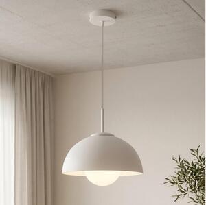 BRILAGI - Полилей на кабел COSMO 1xE27/60W/230V Ø 30 см бял/златен