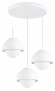 BRILAGI - Полилей на кабел COSMO 3xE27/60W/230V бял/златист