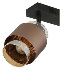 Globo 15560-2C - Точково осветително тяло MILLEY 2xE27/40W/230V черно/бронзово