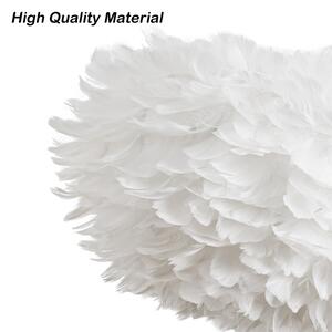 Brilagi - Плафон FEATHER 3xE27/40W/230V Ø 50 см бял