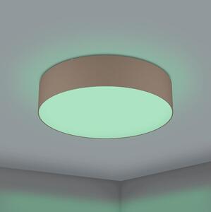 Eglo 31767 - LED RGBW димируема таванна лампа ROMAO-Z LED/35W/230V Ø 57 см taupe