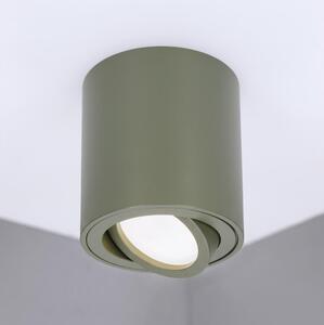 BRILAGI - Точково осветително тяло MIA 1xGU10/30W/230V 84x80 mm тъмно зелено