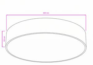 BRILAGI - Таванно осветително тяло POOL 5xE27/15W/230V Ø 60 см IP54 черно
