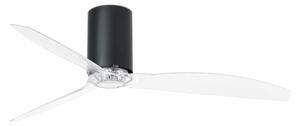 FARO 32041WP - Вентилатор за таван MINI TUBE FAN M черен Ø 128 см SMART + д.у