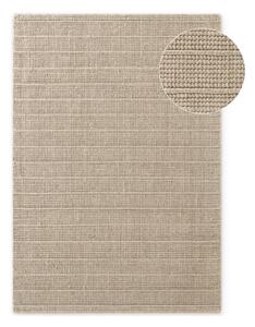 Бежов ръчно изработен вълнен килим 80x150 cm Camden Parker – Ted Baker