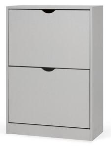Сива накланяща се стойка за обувки 50x82x24 cm Stelo – Bonami Essentials