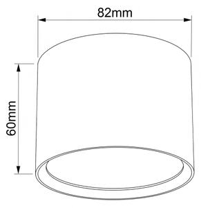 BRILAGI - Точково осветително тяло за баня SMOOTH 1xGX53/15W/230V 60x82 mm декор дъб IP54
