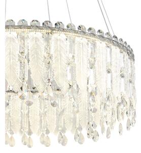 Globo 67176-78 - LED таванен полилей на кабел KLUNKA LED/78W/230V 2700-6000K + дистанционно управление