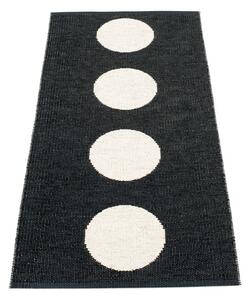 Черно-бяла пътека за открито и закрито 70x150 cm Vera Black – Pappelina