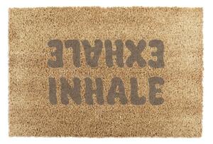 Изтривалка от кокосови влакна 60x90 cm Inhale Exhale – Artsy Doormats