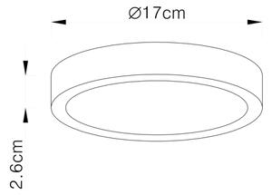 Globo 12366-22 - LED Димируемо таванно осветително тяло VITOS LED/22W/230V