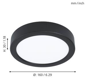 Eglo 99222 - LED таванно осветително тяло FUEVA 5 LED/10,5W/230V
