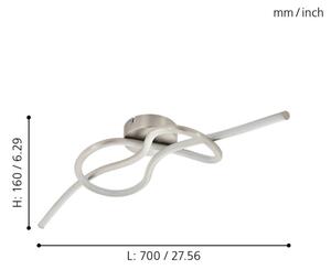 Eglo 97937 - LED повърхностно монтиран Полилей NOVAFELTRIA LED/13W/230V