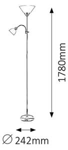 Rabalux 4060 - лампион ACTION 1xE27/100W+E14/25W
