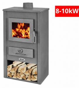 Печка на дърва Blist Basel, Антрацит 8-10kW
