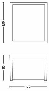 Philips 17302/30/16 - LED Екстериорен аплик MACAW LED/3W/230V IP44 2700K