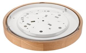 Потолен лампион OAK SLIM 2xE27/60W/230V дъб Ø37 см