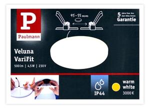 Paulmann 92387 - LED/4,5W IP44 Плафон за вграждане за баня VARIFIT 230V