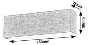 Rabalux 5685 - LED Стенна лампа MORPHEUS LED/6W/230V сива/бяла