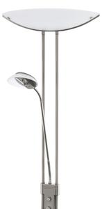 EGLO 85971 - Димируема подова лампа BAYA 1xR7s/230W+1xG9/33W матов хром