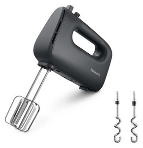 Миксер Philips HR3739/00, 400W, 5 степени на работа, без BPA, бъркалки за тесто, черен