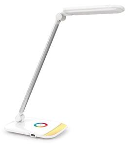 LED RGB Сензорна димируема настолна лампа LED/18W/230V + USB