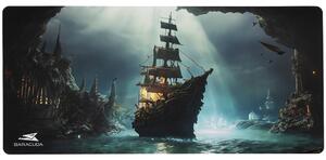 Подложка за мишка Baracuda GHOSTSHIP, гейминг, многоцветна, 750 x 350 x 3 мм