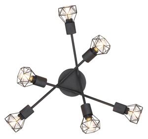 Globo 54802S-6 - Прикрепен полилей XARA 6xE14/40W/230V