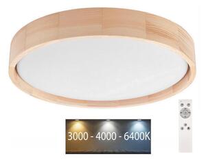 Brilagi - димируема таванна LED лампа MANAROLA LED/24W/230V + с дистанционно управление