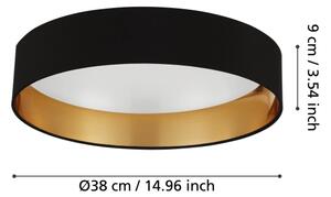 Eglo 99539 - LED Лампа за таван MASERLO LED/24W/230V