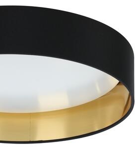 Eglo 55267 - LED таванно осветително тяло MASERLO LED/16W/230V Ø 40,5 см черно/медно