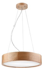 Висящ полилей OAK 2xE27/60W/230V дъб Ø 37 см