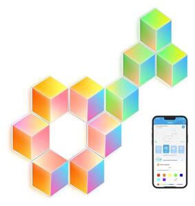 Govee - К-кт 10x LED Лампа Glide Hexa Pro LED Smart RGBIC Wi-Fi