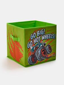 Sinsay - Сгъваема кутия за съхранение с дръжки Hot Wheels - жълтозелено