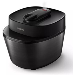 Многофункционален уред за готвене под налягане Philips HD2151/40, 5 л капацитет, 35 програми, функция за поддържане на топлината, 1000W, черен