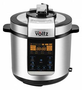 Многофункционален уред за готвене под налягане Oliver Voltz ОV51985H6, 6l вместимост, 15 програми, функция за поддържане на топлината, 1000W, инокс