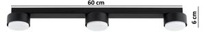 Brilagi - LED RGB димируемо точково осветително тяло MONO 3xGX53/14W/230V Wi-Fi Tuya черно