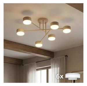 Brilagi - LED RGB димируем плафонен полилей MONO 6xGX53/14W/230V Wi-Fi Tuya черен