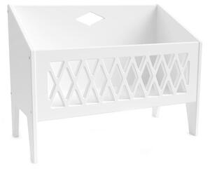 Бяла детска библиотека 49x39,5x28 cm Harlequin – Cam Cam Copenhagen