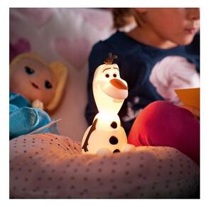 Philips 71768/08/16 -LED Детска лампа DISNEY FROZEN OLAF LED/0,3W/2xAAA снежен човек