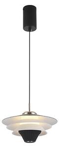 LED полилей на кабел MANLEY LED/5W/230V черен/бял