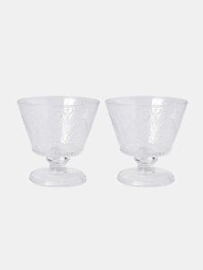 Sinsay - Комплект купички за десерт 2 pack - бял