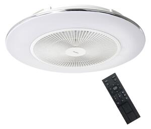 LED Димируема лампа с вентилатор ARIA LED/38W/230V бяла + д.у