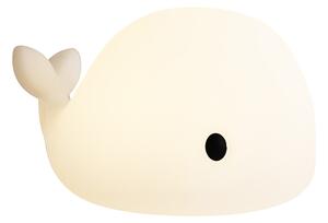 Настолна лампа бяла 30 см вкл. LED димируема IP54 акумулаторна - Baby Whale