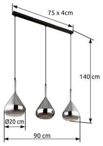 Globo 15542-3 - Пендел GEEKY 3xE27/60W/230V