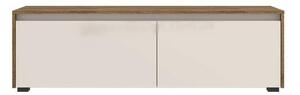 Шкаф за обувки Ansi KOM2K - 150 x 44.7 x 42.5 cm, кашмир / дъб Травията