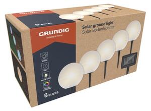 Grundig - К-кт 5x LED RGBW Соларна лампа LED/3,2V IP44