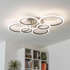 Brilagi - LED Димируем полилей за повърхностен монтаж ORBITS LED/85W/230V 3000-6500K антрацит + д.у